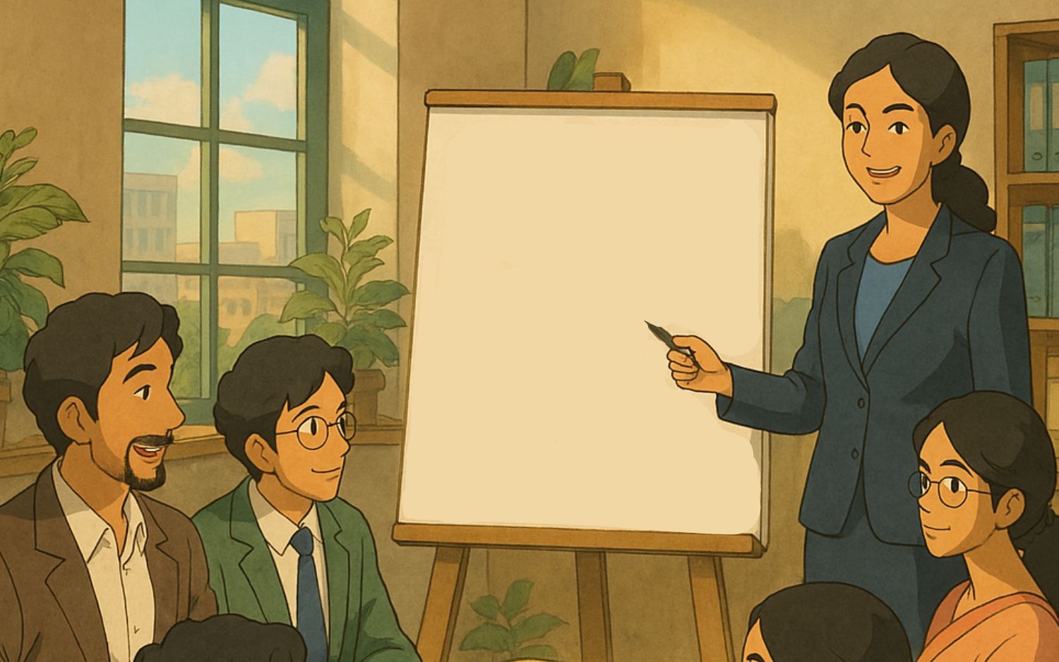 Leadership coaching session